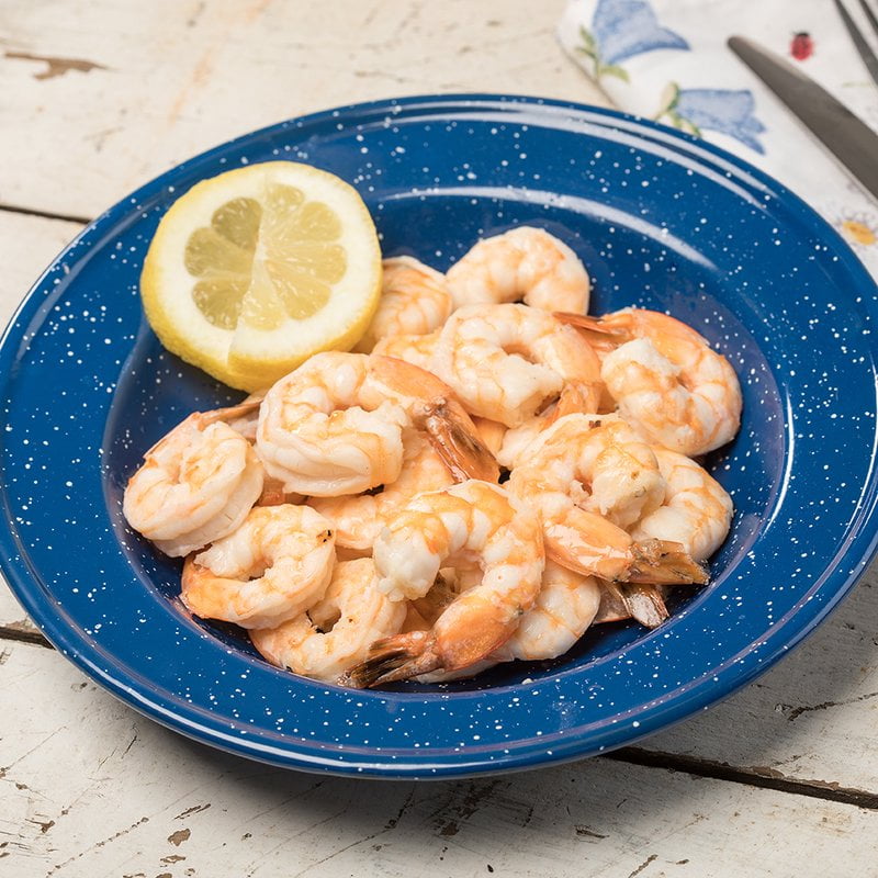 FTF Technologies Freeze Dried Uncooked Peeled Shrimp Fillets, 25 Year Shelf Life