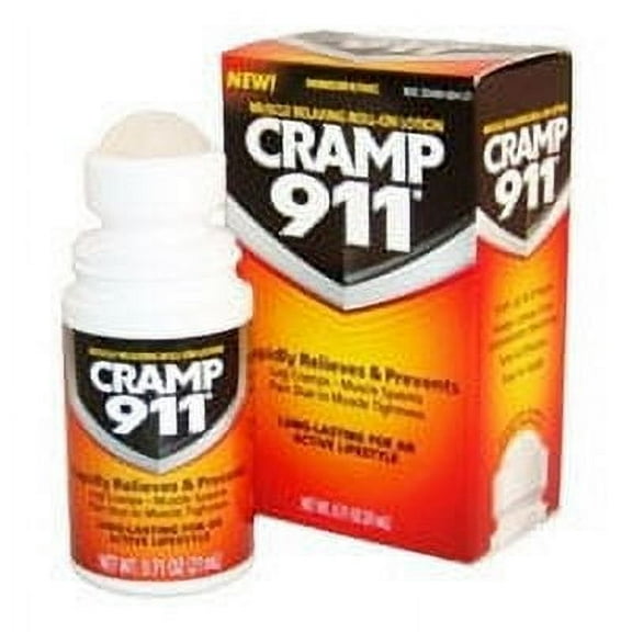 Cramp 911 Muscle Relaxing Roll-on Lotion, 0.71 oz (21 ml)