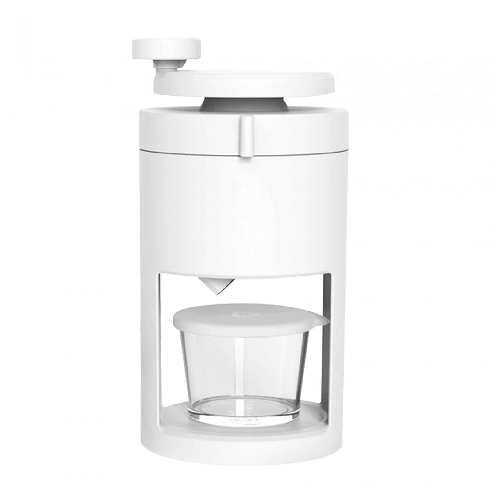 Portable Ice Crusher, Shaved Ice Machine, Hand Crank Manual Shaved Ice