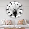 thumbnail image 2 of Designart 'Dendrobium On Back X-Ray Orchid' Grande Horloge Murale Cottage, 2 of 5