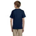 thumbnail image 4 of Fruit of the Loom Youth 5 oz. HD Cotton™ T-Shirt - 3931B, J NAVY, XL, 4 of 5