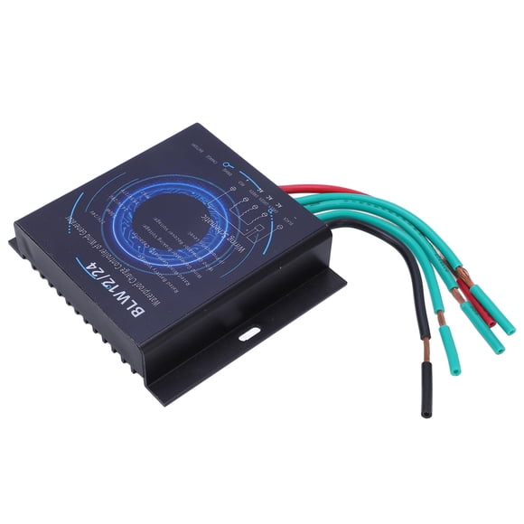 Controlador De Generador De Turbina, 500W 12V 24V Carcasa De aleación De Aluminio Controlador Automático De Carga De Turbina Trabajo Estable Para Energía