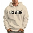 thumbnail image 4 of Men's 100% Cotton LAS VEGAS Hoodie 330g Thick Pocket Hood, 4 of 16