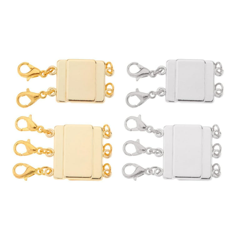 Necklace Layering Clasp Magnetic Multi 2 - 3 Chain Detangler Multiple  Necklace Clasp Untangling Multi Strand Separator