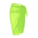 thumbnail image 1 of Yuarrent Pareo para mujer, traje de baño envolvente, estilo largo, accesorios de playa, ropa deportiva ligera de secado rápido, accesorio para Traje de baño verde claro Yuarrent OD017125-10, 1 of 4