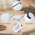thumbnail image 4 of Organizador de Estación de Café de Madera: Accesorios de Barra de Café, Soporte para Cápsulas de Café, Canasta de Almacenamiento para la Barra de Café del Hogar A, 4 of 5