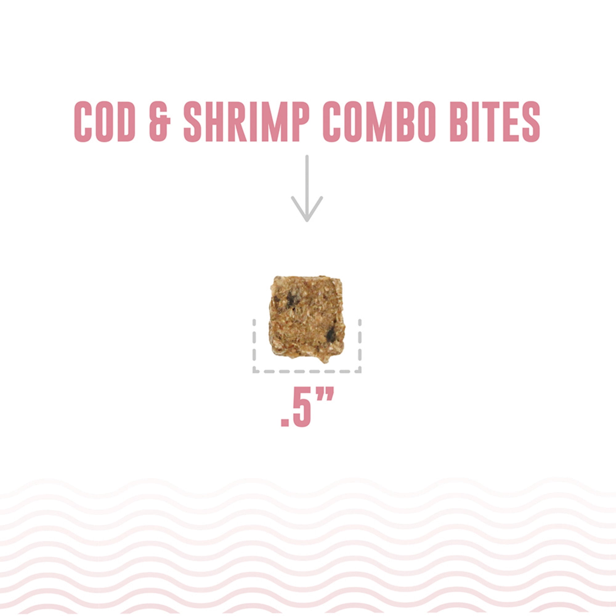 Icelandic+ Cod & Shrimp Combo Bites Dog Treat 3.0-oz Bag