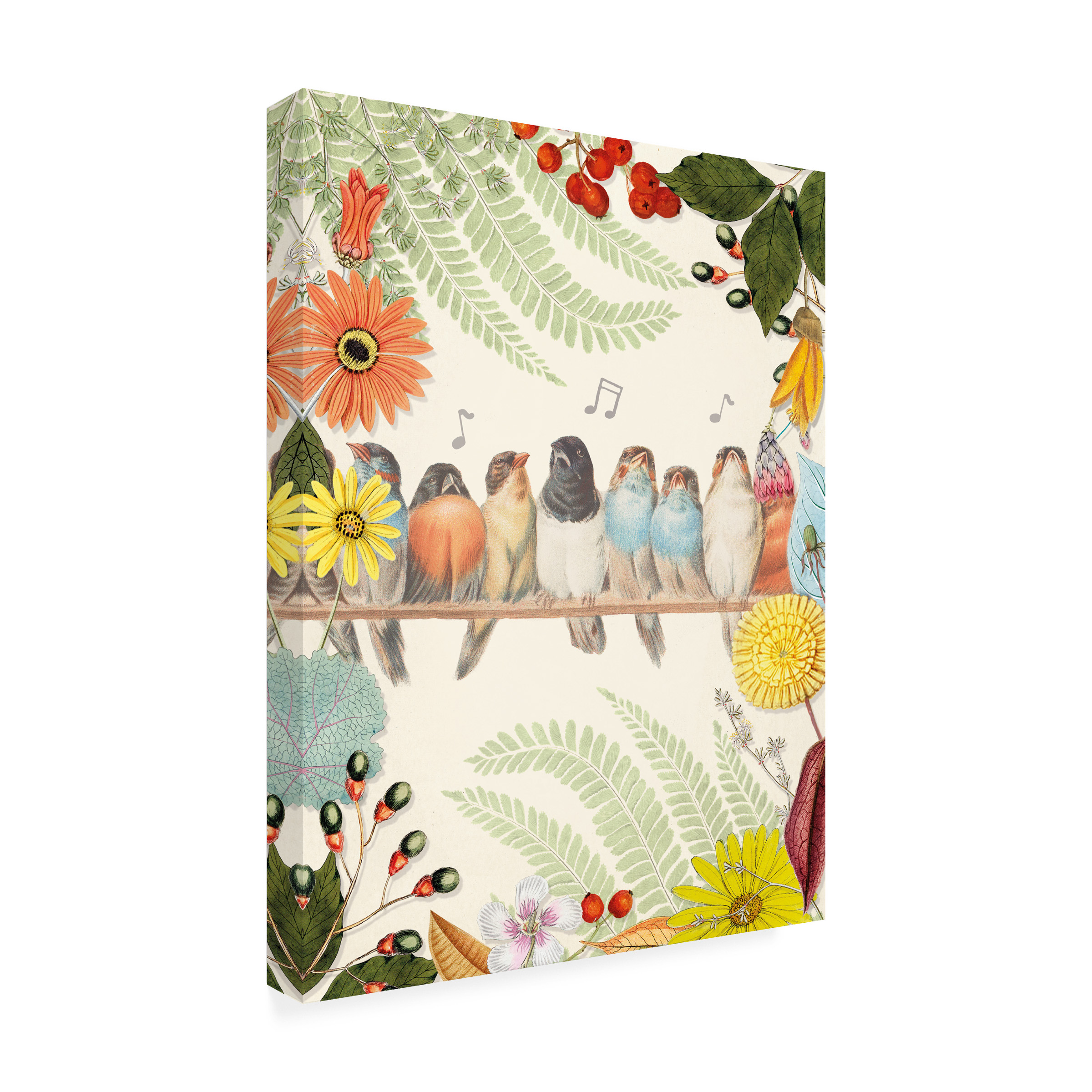 The Font Diva 'Tweet' Canvas Art