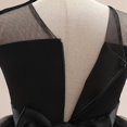 thumbnail image 4 of ZHOGXU Kids Elegant Girls Sleeveless Color Block One Shoulder Lace Layered Tulle Ball Gown Princess Dress Nice For Party And Dance, 4 of 8
