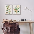 thumbnail image 3 of Stupell Industries Modern Split Plant Leaves Botanical & Floral Painting Gray Framed Art Print Wall Art, 11 x 14, Set of 2, 3 of 10