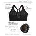 thumbnail image 4 of Sheer Mesh Bralette - Black Hue, 4 of 4