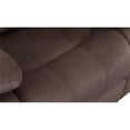 thumbnail image 6 of Titan Furnishings Transitional Microfiber Fabric Upholstered Sofa in Brown, 6 of 9