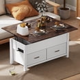 thumbnail image 2 of HOMCOM Lift Top Coffee Table, Center Table with Storage, Charging Station, 2 of 10