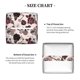 thumbnail image 5 of Fotbe Retro Red Black Roses Porta Pañuelos Decorativo de Cuero, Caja Cuadrada Moderna para Pañuelos Faciales, Organizador y Dispensador 5x5x5'', 5 of 7