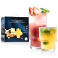 thumbnail image 1 of ISMASOAN Ribbed Glassware Set of 12, Glass Cups 12 oz and 7 oz, Fluted Glassware, Stackable Glasses, Cups for Kitchen, Gift Box Set, 1 of 4