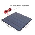 thumbnail image 3 of Solar Power Epoxy Module Board Polysilicon DC18V 4.5W Tool Supplies with 2meter Red Black Wire, 3 of 4