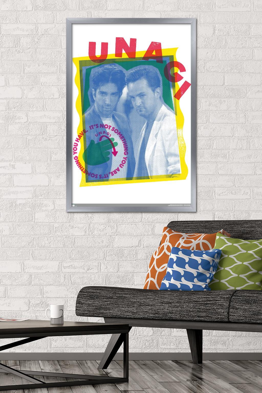 Friends - Unagi Wall Poster, 22.375" x 34" Framed