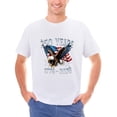 thumbnail image 3 of LAOLIUSN 250th Anniversary “250 Years” 1776-2026 Patriotic Eagle American Flag Graphic T-Shirt, 100% Cotton, Unisex S-4XL, 3 of 5