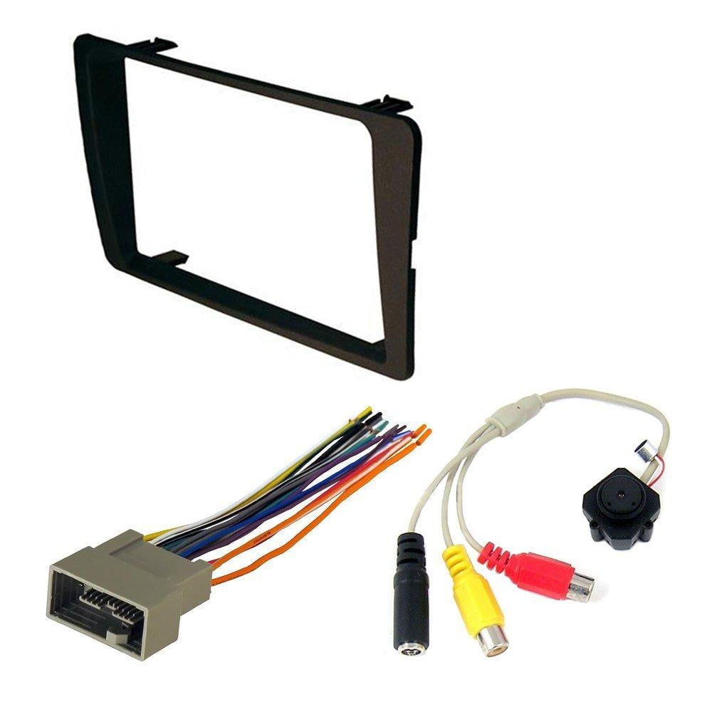 Harness Car Radio Stereo CD Player Dash Install Mounting Trim Bezel Panel Kit 
