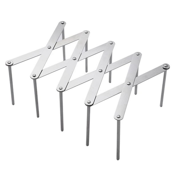 Soporte para tapa de olla Estante de almacenamiento multifuncional plegable 1 pieza
