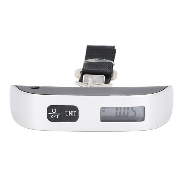 Portable Electronic Scale, Tare Function Shockproof Express Spring Scale Compact Size LCD Display  For Luggage Checking
