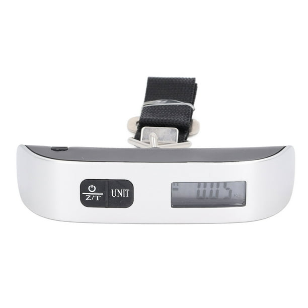 Báscula Electrónica Portátil Con Pantalla LCD Digital, Báscula De Pesaje Para Equipaje Colgante Digital De Alta Precisión, 50kg