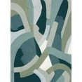 thumbnail image 2 of Vess, June Erica 19x24 White Modern Wood Framed Museum Art Print Titled - Limestone Puzzle II, 2 of 4