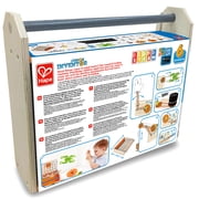 Hape: Junior Inventor: Science Experiment Toolbox - 32pc, Wooden Building Toy, 6 Experiments, Gears & Movement, STEM Mechanical Learning, Kids Ages 4+