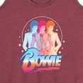 thumbnail image 3 of David Bowie - Bowie 3D - Women's Racerback Tank Top, 3 of 5