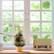 thumbnail image 1 of Adornos navideños, regalos navideños, mini árbol de Navidad artificial, pequeño árbol de Navidad de mesa con adornos, árbol de Navidad artificial de mesa con estrella, pinos decorativos para las copas, 1 of 7