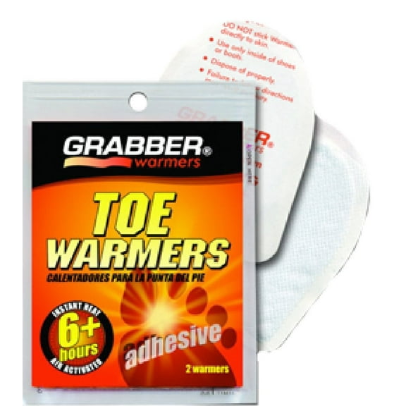 Grabber Toe Warmers - 2 Pack