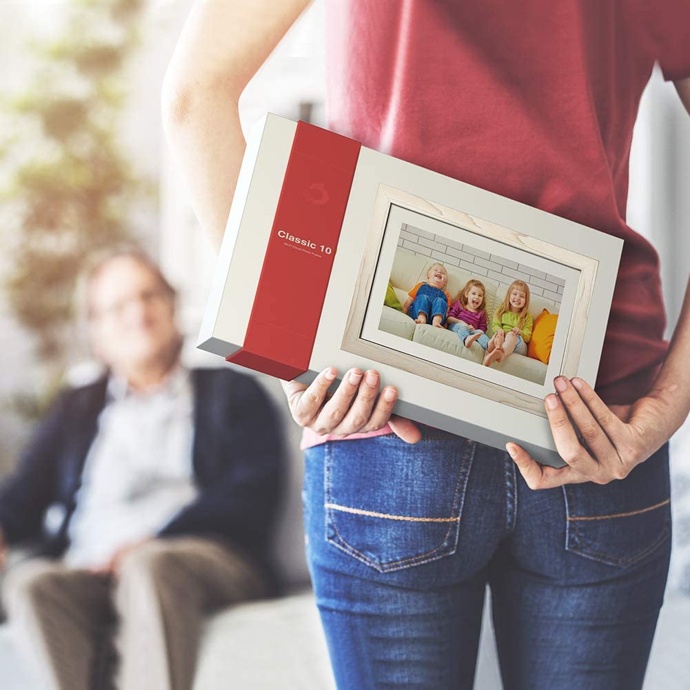 Buy Dragon Touch Digital Picture Frame WiFi 10 inch IPS Touch Screen HD