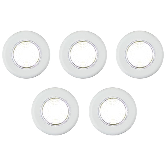 Great Value 5 Pack Wireless LED Puck Lights