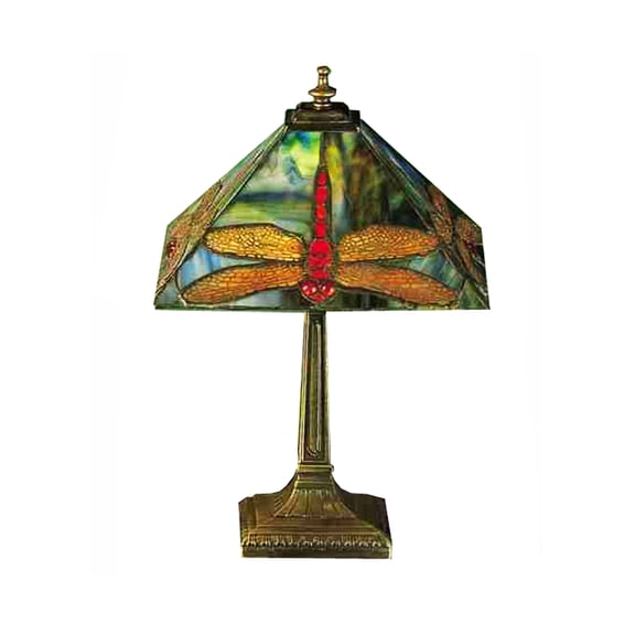 Meyda Home Indoor Bedroom Decorative Lighting 15.5""H Prairie Dragonfly Accent Lamp
