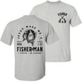 thumbnail image 4 of Jesus Made Me a Fisher of Men Shirt – Christian Fishing T-Shirt Front and Back Print – Faith-Based Outdoor Tee – Religious Gift for Men & Women, 4 of 7