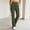 Army Green, variant on YHAJDS Womens Workout Gym Yoga Pant Solid Color Stretchy Casual Trousers With Pockets