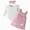 R001-Pink, variant on NOLDARES Baby Girl Suspender Skirt Outfits Long Sleeves Fall Winter Spring Clothes(Pink,9-12 M)