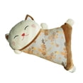 thumbnail image 2 of Cojín de asiento perfecl Almohada gato de la suerte lavable marrón, 2 of 8