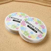 Round Elastic Crystal Thread Stretchy String Bead Cord for Beaded Jewelry Making Clear 0.8mm about 10.94 Yards(10m)/Roll