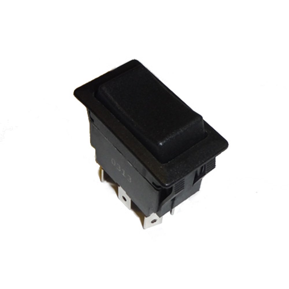 Polarity Reverse DC Motor Control Rocker Switch (Momentary 30 Amp)