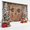 10'x8', variant on 8'x6' Polyester Fabric Christmas Rustic Barn Wood Door Photography Backdrop