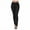 Black, variant on ibuvkizy Fall Jeggings for Women Elastic Waist Stretchy Denim Solid Color Leggings Plus Size Jean Work Jeggings Tights Slimming Pant Black,L
