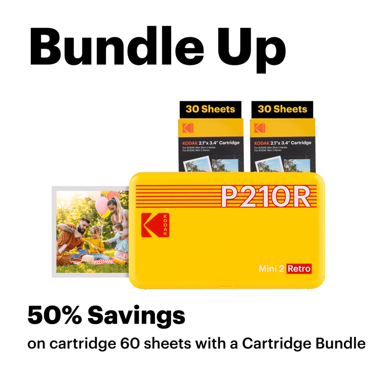 売り切れ必至！ 2 Mini KODAK Shipping! Free Retro Photo Portable 4PASS ミュージック