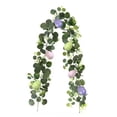 thumbnail image 3 of Guirnalda de Pascua de primavera, flores artificiales, guirnalda de vegetación para interior para decoración del hogar 180 centímetros, 3 of 7