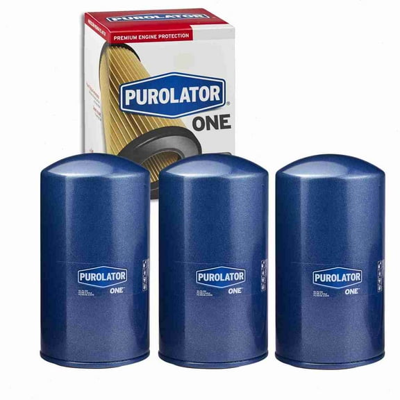3 pc Purolator ONE PL44872 Engine Oil Filters for Oil Change Lubricant Filters Fits select: 1999-2003 FORD F350, 1999-2003 FORD F250