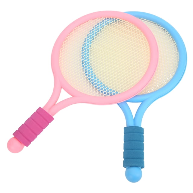 EOTVIA Kids Racket,1 Pair Kids Badminton Racket Tennis Racket Exercise Balance Kids Racket Cute Kids Racquet With Badminton Rubber Ball,Badminton Rackets For Kids