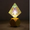 thumbnail image 4 of 3D Fireworks Decorative Light Bulb, E27 Base, 4W, AC100-240V, Glass Bulbs with Soft Warm Light, Shiny Decor for Home, Bedroom, Party, 4 of 8