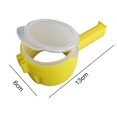 thumbnail image 2 of Contenedores Clip de bolsa de almacenamiento de ahorro de alimentos para verter sello ABS Abrazadera selladora para mantenimiento fresco (amarillo) JShteea Libre de BPA, 2 of 6