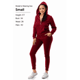 thumbnail image 4 of Women's 2 Piece Tracksuit Set Warm Fleece Lined Hoodie & Jogger Sweat Set - Sweatsuit  Outfits Size S-3XL, 4 of 7