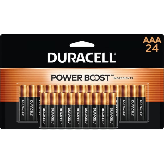 Duracell Coppertop Aaa Batteries With Power Boost, 24 Ea..